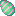Turquoise and Pink Easter Egg Cursor