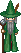 wizard in green