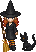 Witch and Cat
