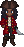 dark skinned pirate man with long black hair